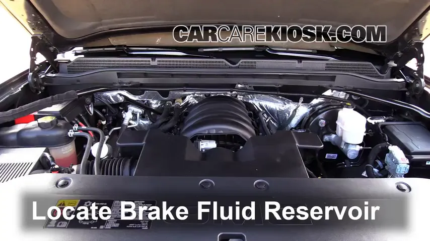 2015 GMC Sierra 1500 SLE 5.3L V8 FlexFuel Extended Cab Pickup Brake Fluid